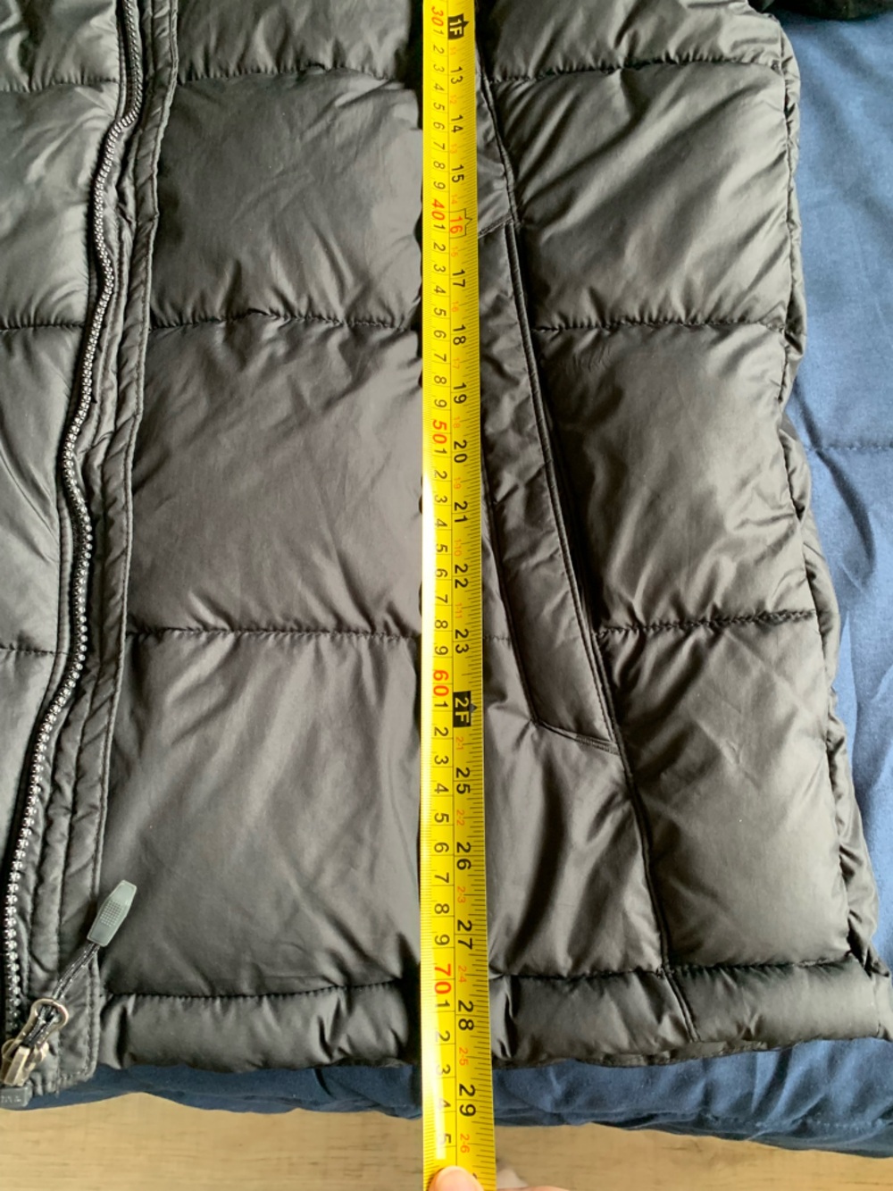 Columbia Men’s Black Hooded Puffer Coat Size Medium - Picture 8 of 8